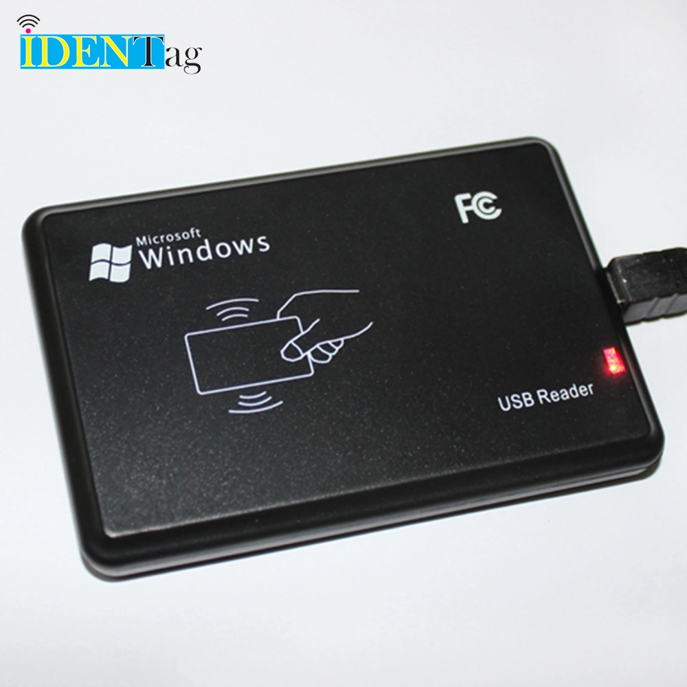 125kHz USB RFID ID Em Tk4100 Card Keyfob Reader No Need Driver