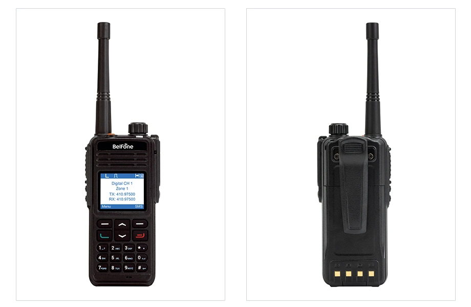 136-174MHz VHF Handheld Two Way Radio with Full Duplex Communication