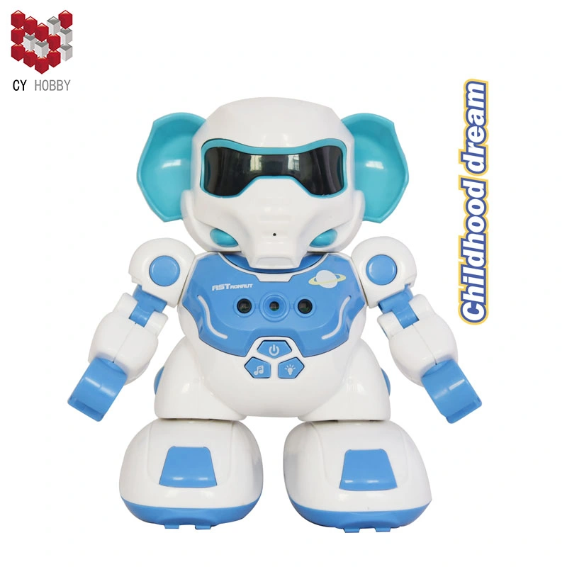 Cute Pet Pig Elephant Astronaut Remote Control Intelligent Robot Dance Light Programming Function Children&prime;s Toys