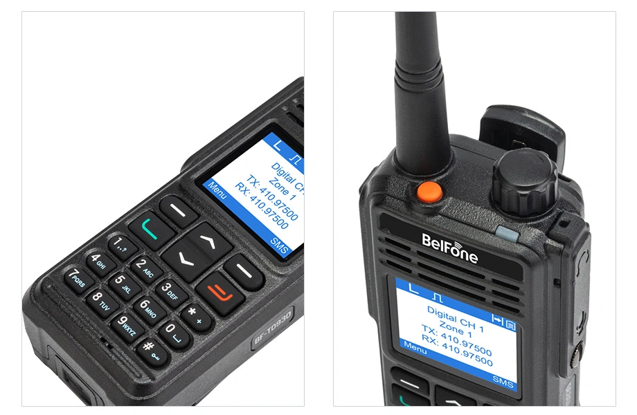 136-174MHz VHF Handheld Two Way Radio with Full Duplex Communication