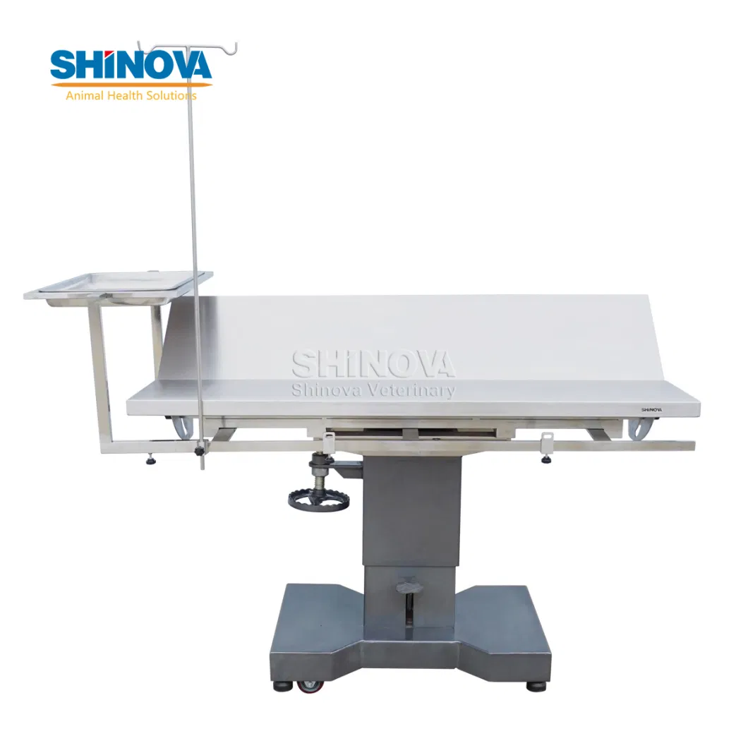 Stainless Steel Vet Surgery V Type Surgical Table Veterinary Operating Table Hydraulic