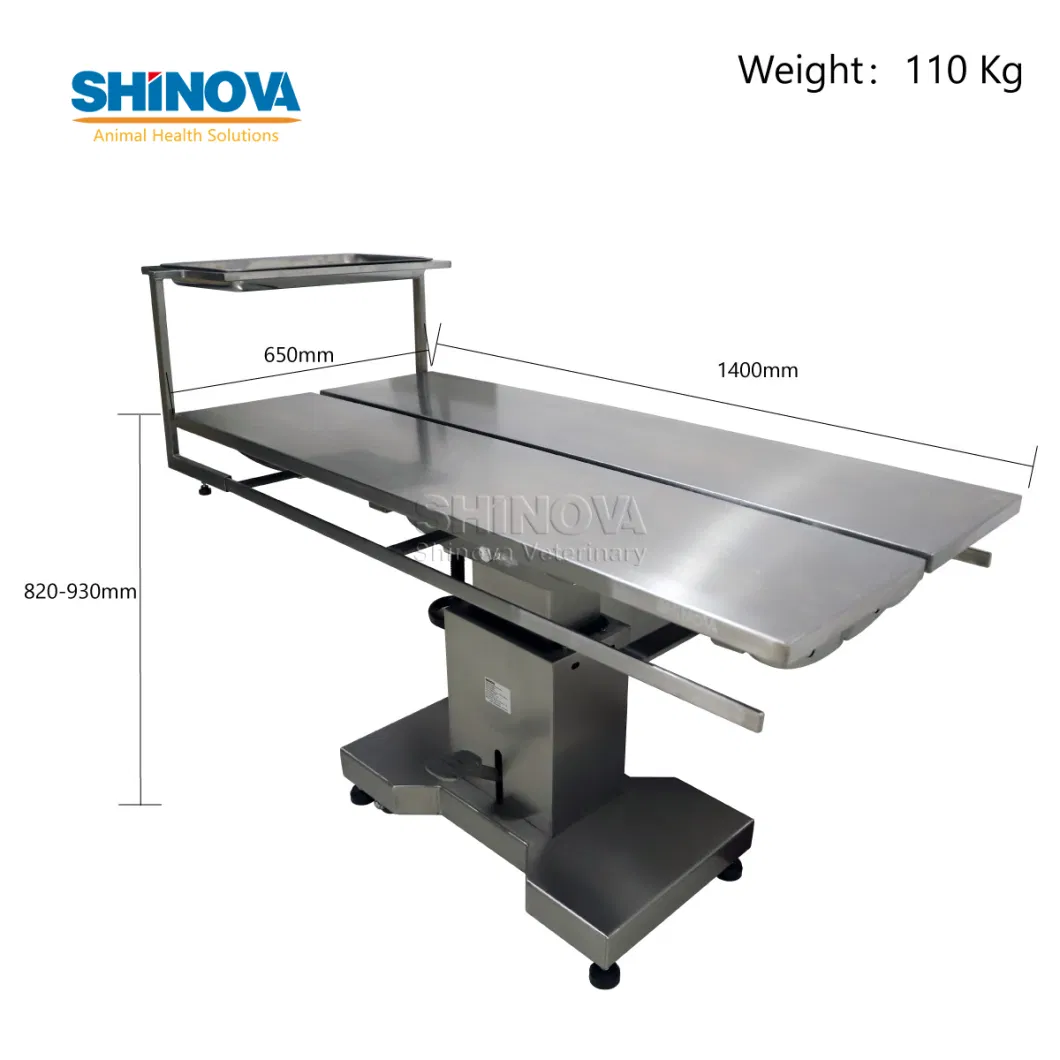 Hydraulic Movable Veterinary Surgery Table for Animal Pet Operating Clinic