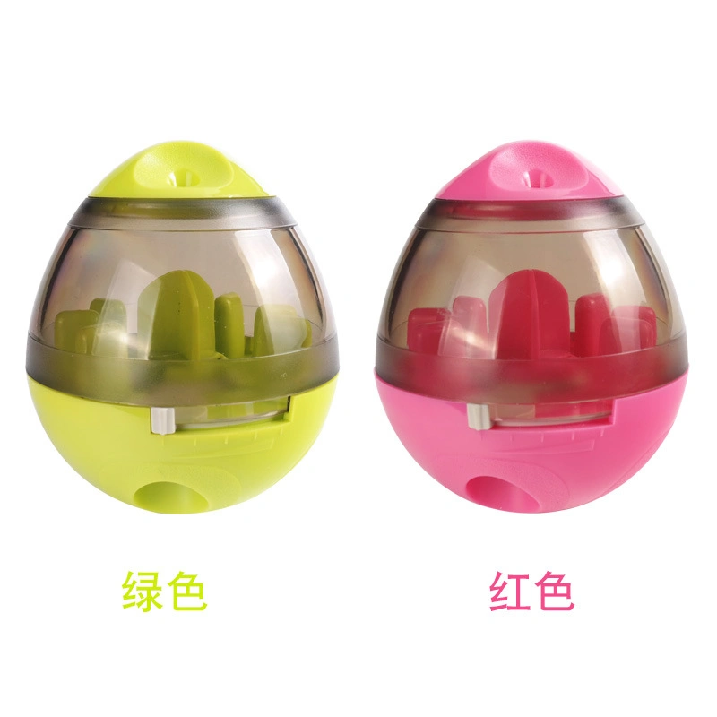 Feeder Tumbler Pet Food Ball, Slow Feeder Treat Iq and Metal Stimulation for Dogs &amp; Cats, Funny Dog Foraging Toy Esg10654