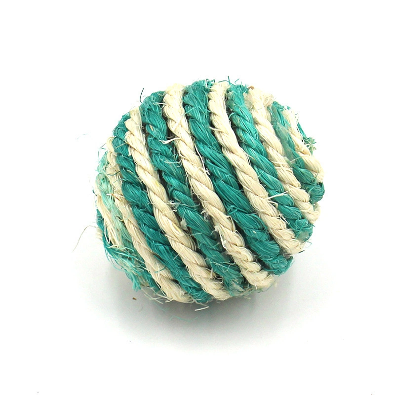 Sisal Scratcher Cat Toy Ball with Sound