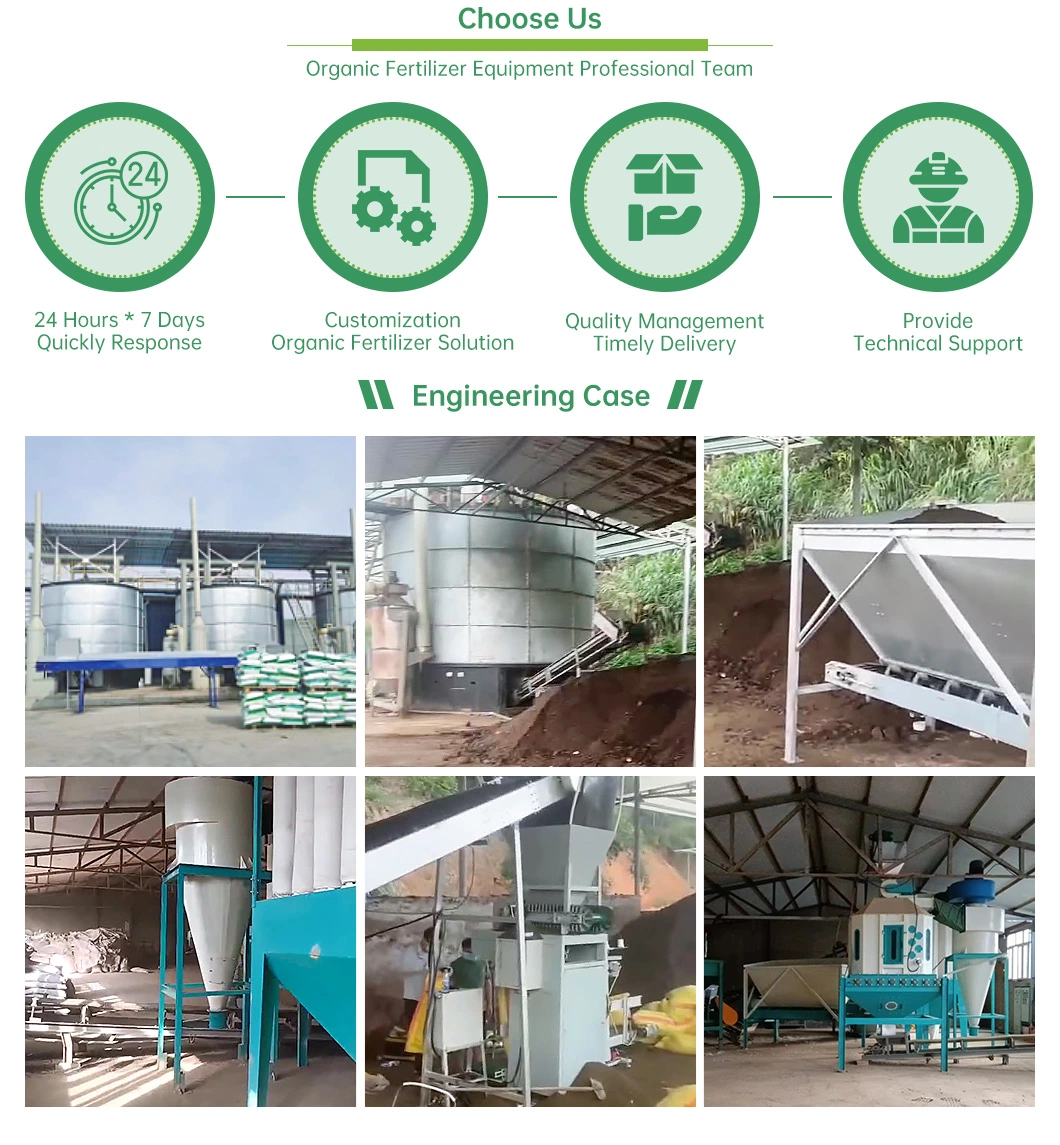 Biological Deodorization Organic Fertilizer Production Pig Sheep Poultry Manure Fermentation Tank