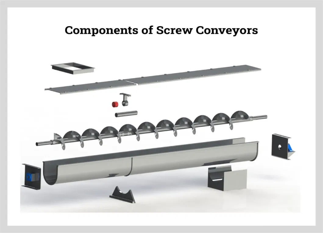 Stainless Steel Auger Screw Conveyor