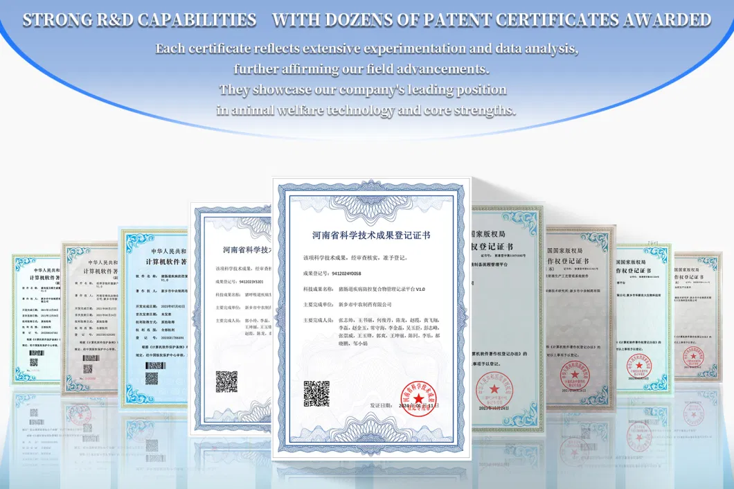 Factory Cattle Zinc Oxide Growth Booster L Lysine HCl Probiotics Vitamins C Mineral Supplements Fast Fattening Cattle Sheep Growth Promoter Feed Additives