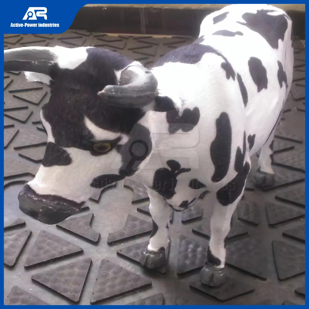 Active-Power Industries Animal Matting Wholesaler China Rubber Livestock Cow Dairy Bed Alley Flooring Stall Stable Mat