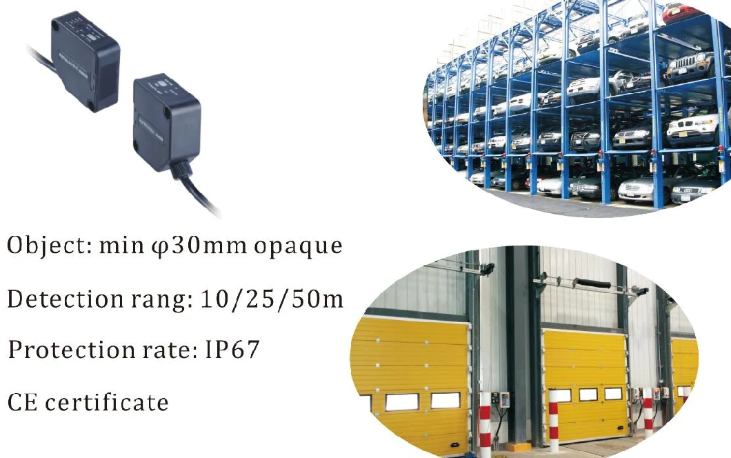 Advanced Infrared LED Photoelectric Sensor with Reverse Polarity Protection