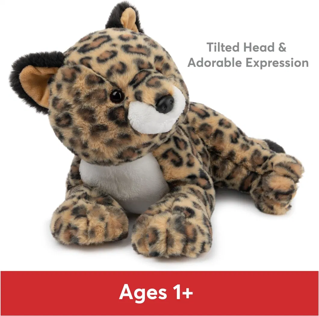 Leopard Plush Toys Ball Wild Animals