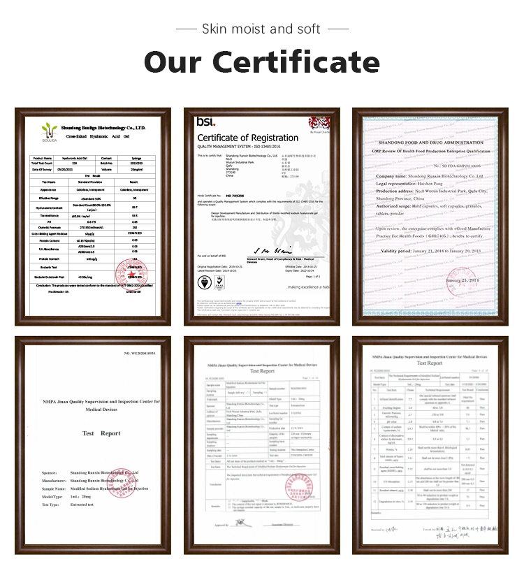 Non-Animal Cosmetic Grade Food Grade Injection Grade Sodium Hyaluronate Powder