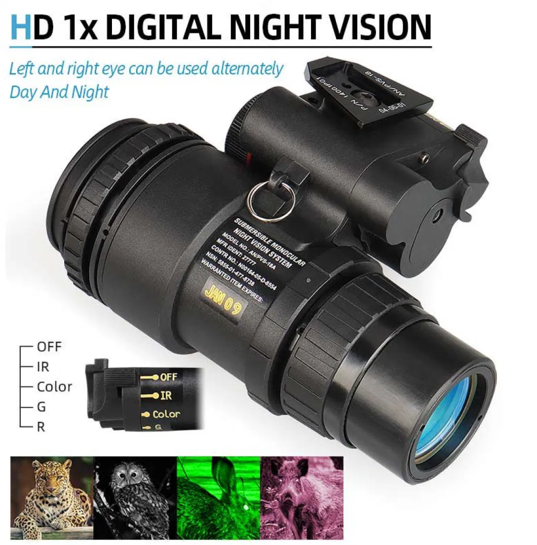 Hunting Pvs18 Night Vision Infrared Digital Scope Night Sight Binocular