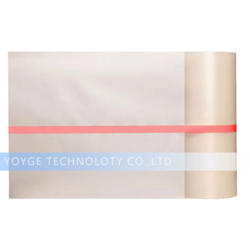 Transparent Film with a Red Stripe in The Middle for Automatic Packaging of Emulsion Explosives