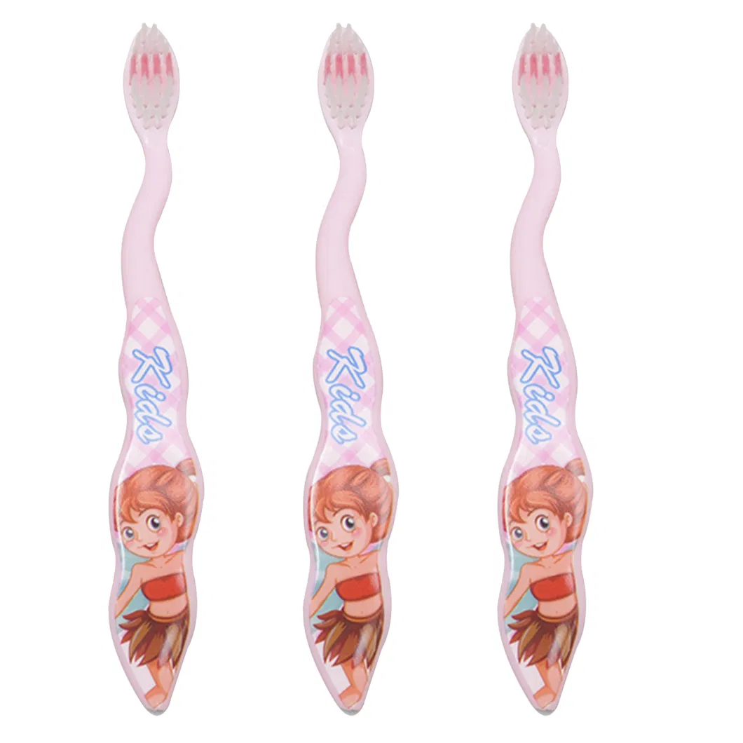 Cartoon Animal Rabbit Shaped Children/Kids Toothbrush