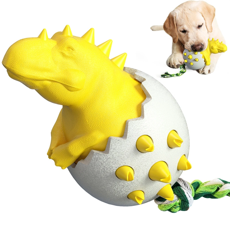 Dinosaur Egg Wild Boar Egg Molar Stick Dog Chew Toy Training Interactive Chewing Toy