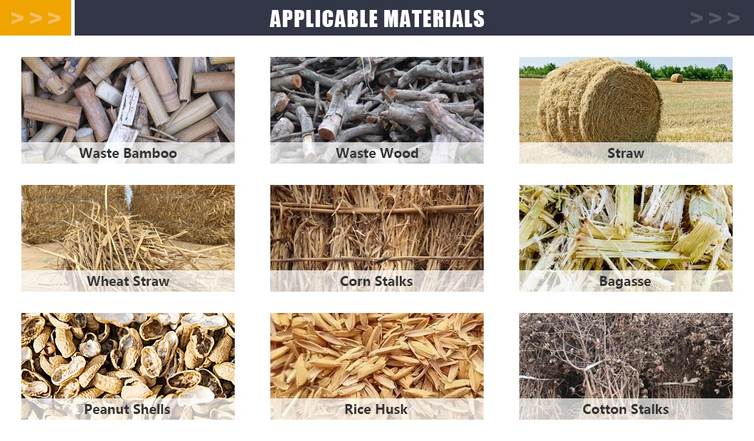 Applicable to Waste Wood/Straw/Wheat Straw/Corn Stalks Biomass Agricultural Waste Dryer