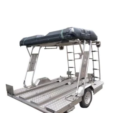 Aluminum Welded Trailer for Motorcycle Transportation