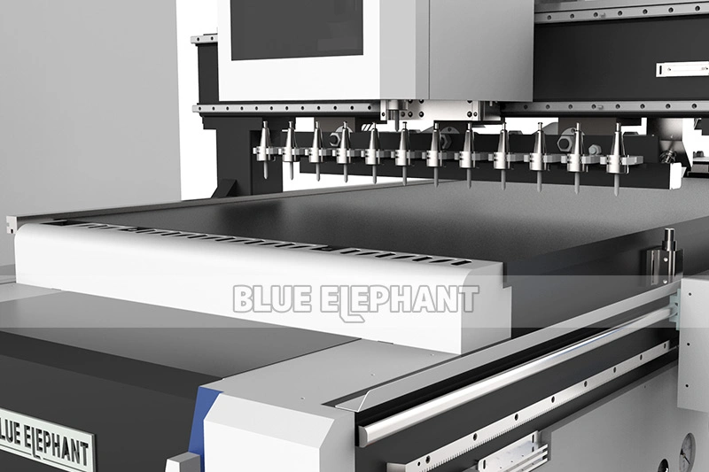 Hot Sale Jinan Blue Elephant 1325 Linear Automatic Tool Changer CNC Router for Wood Furniture Industry for Sale in Canada