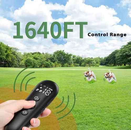 Stop Barking Device Ultrasonic Anti-Barking Stop Deterrent Dog Repeller Handhold Dog Training Device