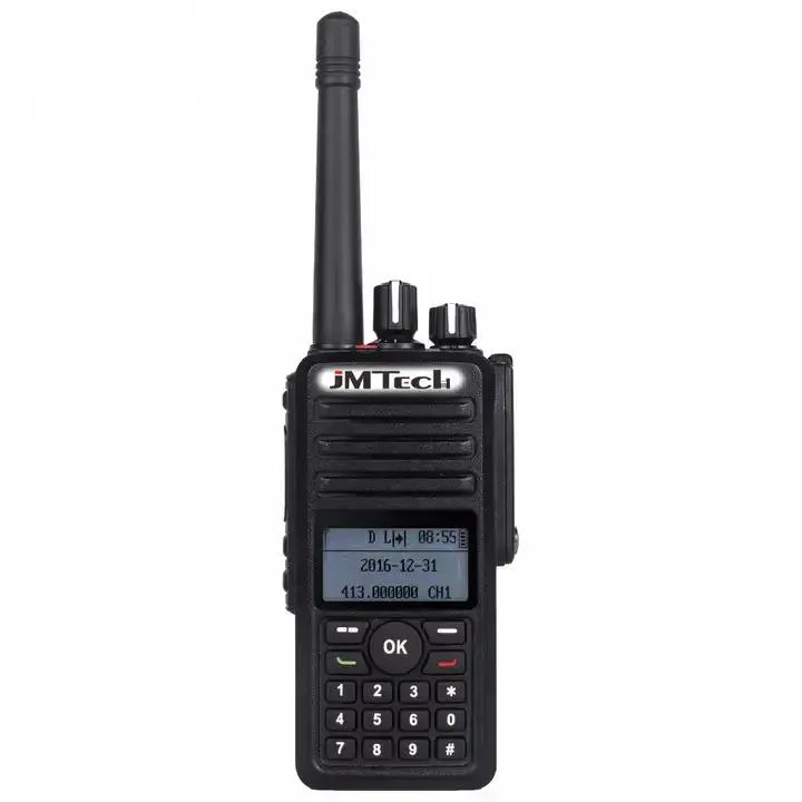 Jmtech IP67 Waterproof Dmr/Dpmr Digital Walkie Talkie with GPS Function