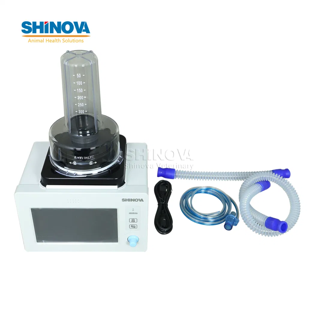 Veterinary Medical Equipment Intelligent Turbo-Driven Veterinary Anesthesia Ventilator Lifesaver-T