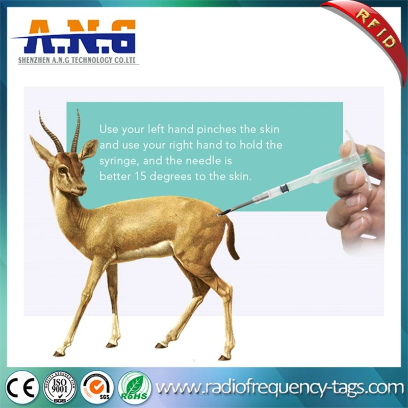 Frequency 134.2kHz Em4305 Livestock RFID Tag for Identification