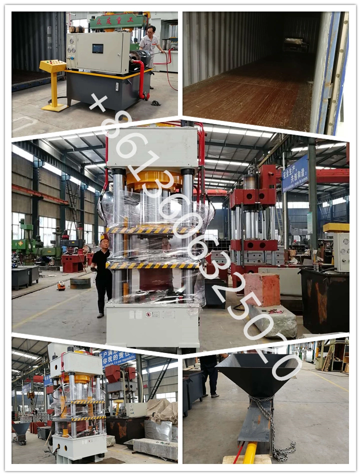 500ton Salt Mineral Blocks Forming Compacting Briqutte Hydraulic Press Machine