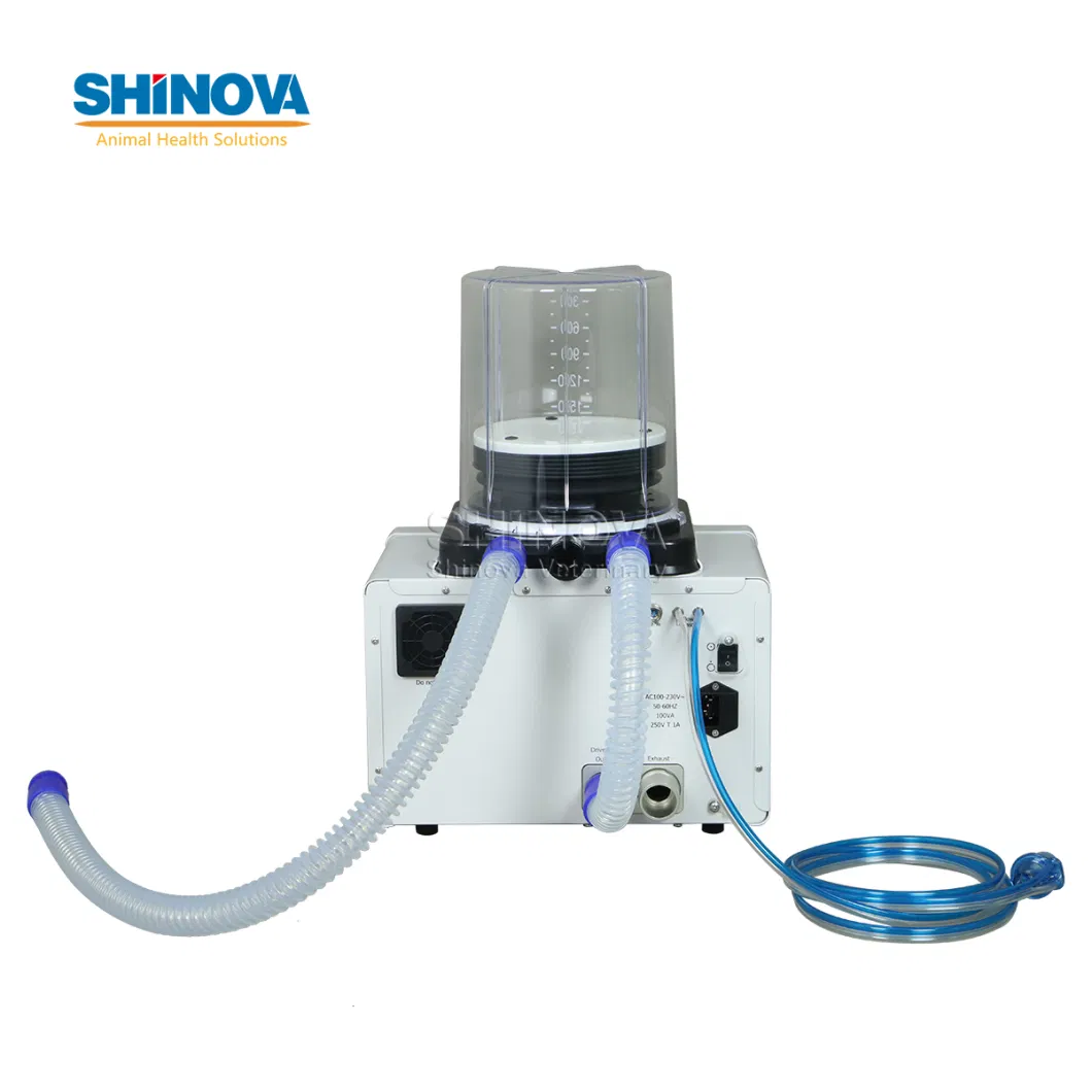 Intelligent Turbo-Driven Veterinary Anesthesia Ventilator with High Light LED Display HD TFT Touch Screen