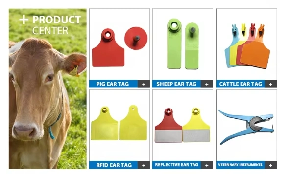 Wild Animal Usage Reflective Tags Night Reflective Ear Tag