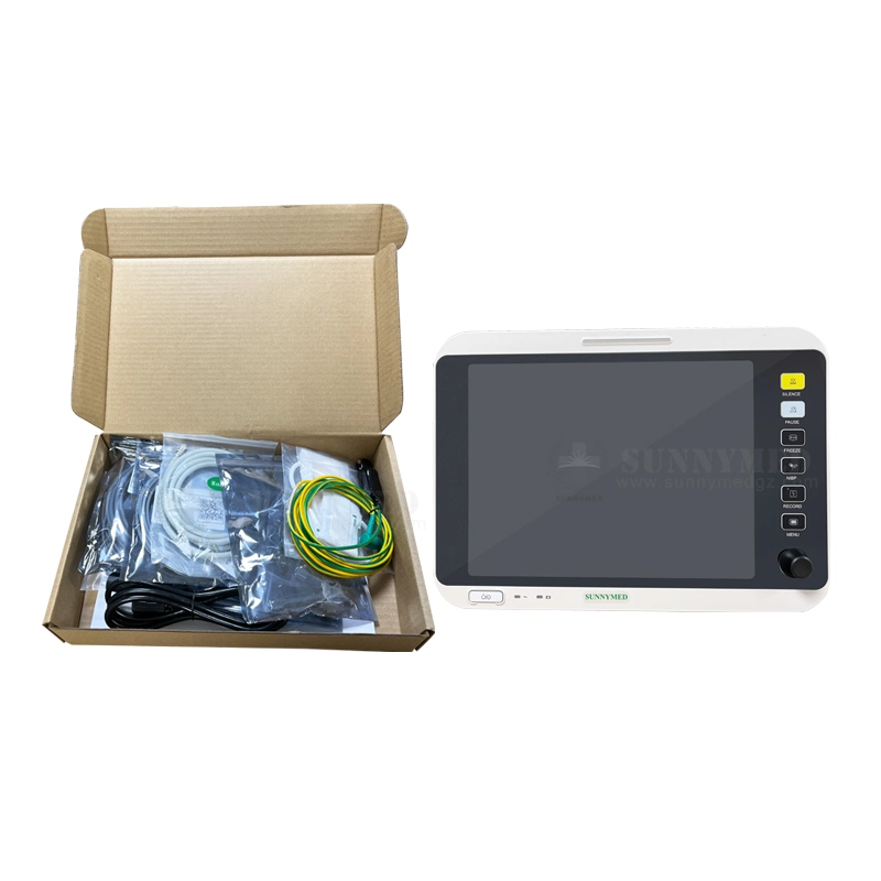 Sy-C005V-1 Medical Hospital Clinical Equipments Veterinary Use ECG SpO2 Temp Patient Monitor