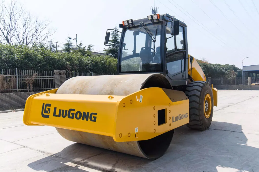 Liugong 14ton Mini Sheep Feet Road Roller Compactor Clg6114e in Stock