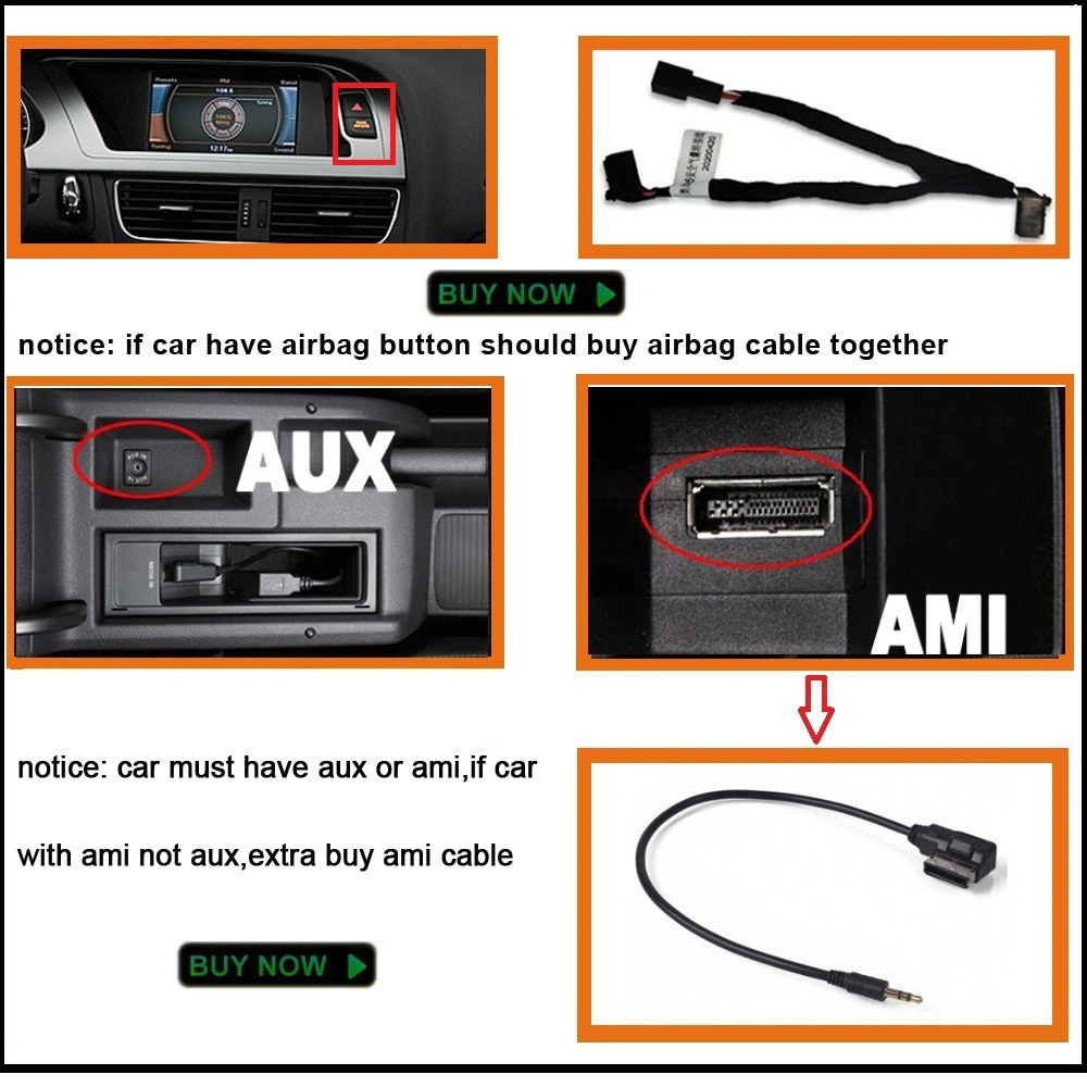 Car GPS Android for Audi A4 B8 Screen