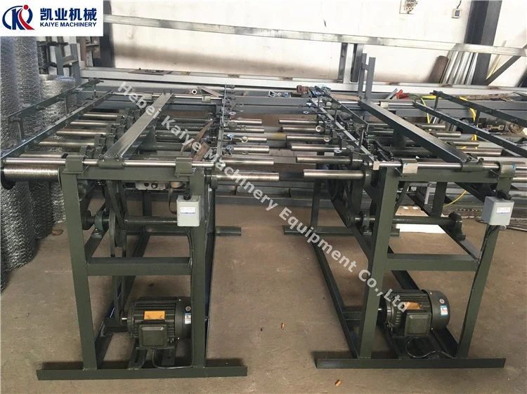 Fully Automated Straight and Reverse Twisted Hexagonal Wire Mesh Machine