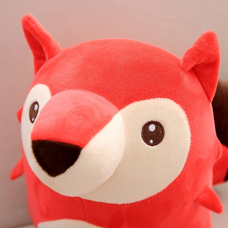 Lovely Design New Plush Fox Toy Soft Stuff Cartoon Fox Funny Plush Animal