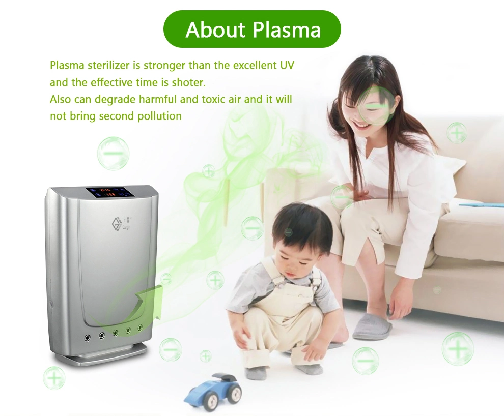 China Manufacturer Plasma Home Air Water Purifier with Timer