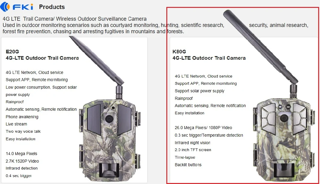 26MP 1080P 4G LTE Trail Hunting Camera with Opertaion Time Control APP Support Cloud Email Messengers Sharing