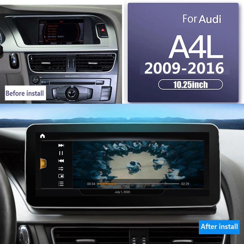 Car GPS Android for Audi A4 B8 Screen