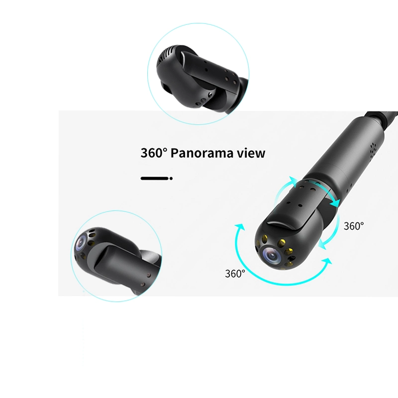 360 Degree Panorama View Camera in Visual Rescuing Audio Video Talk-Back Life Detector