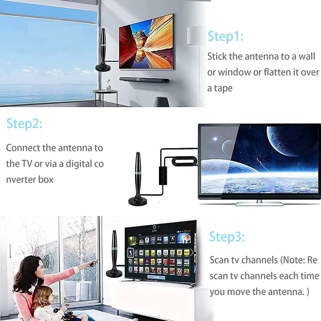 4G LTE Antenna SMA Male Outdoor Waterproof Fixed Bracket Wall Mount Wireless Antenna Compatible