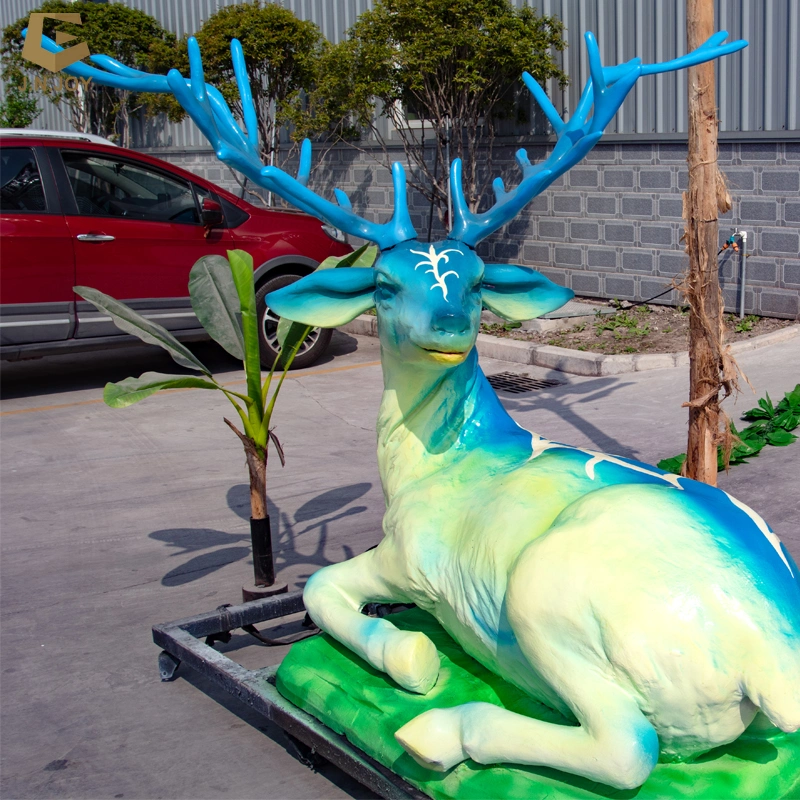 AA-01 High Quality Customized Life-Size Animatronic Deer Model for Sale