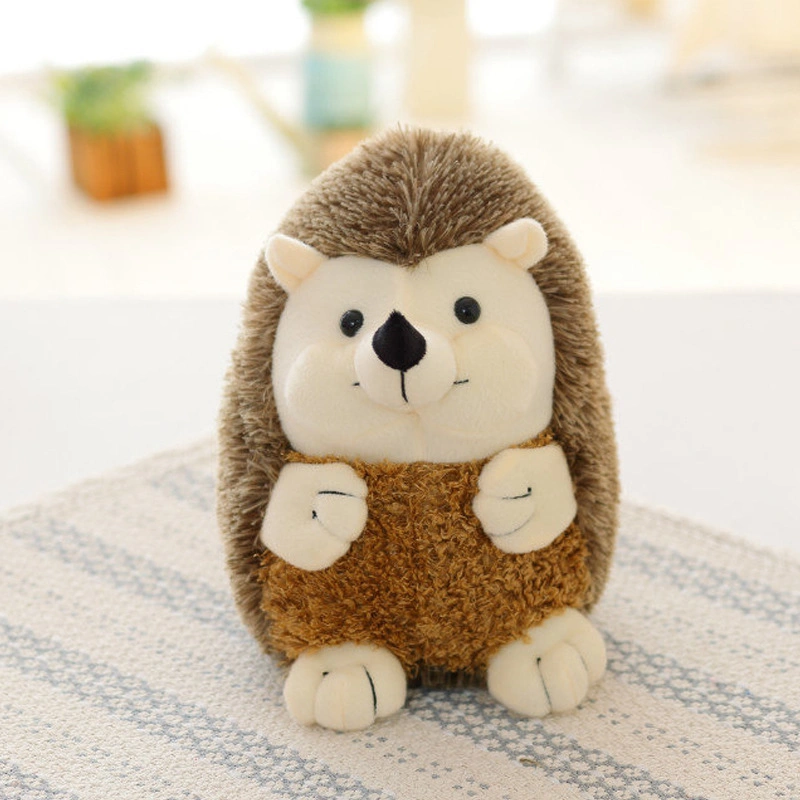 Lovely Soft Stuff Hedgehog Sitting Plush Hedgehog Birthday Presents for Children