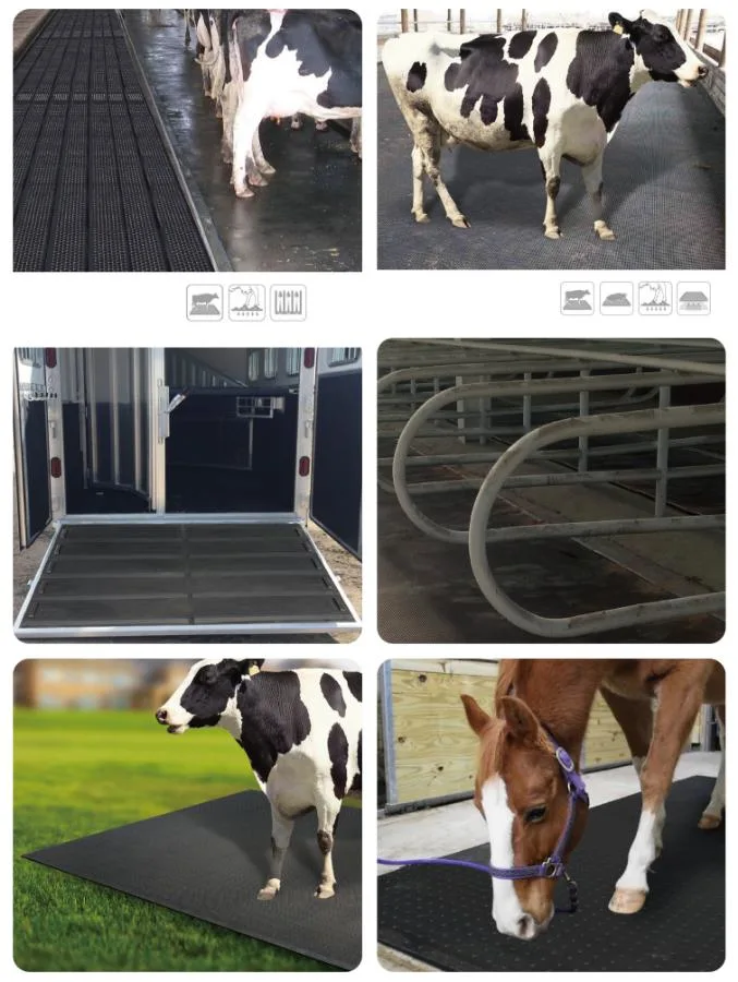 Cow Protection Mats Non-Slip Mat for Cattle Cow Non-Slip Mat in Stock