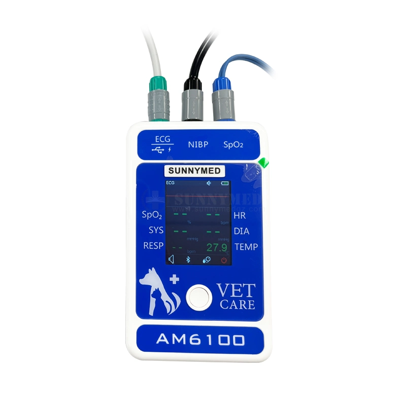 Sy-Am6100 Electrocardiograph Monitoring Comprehensive Tracking and Monitoring Monitor for Veterinary Hospital