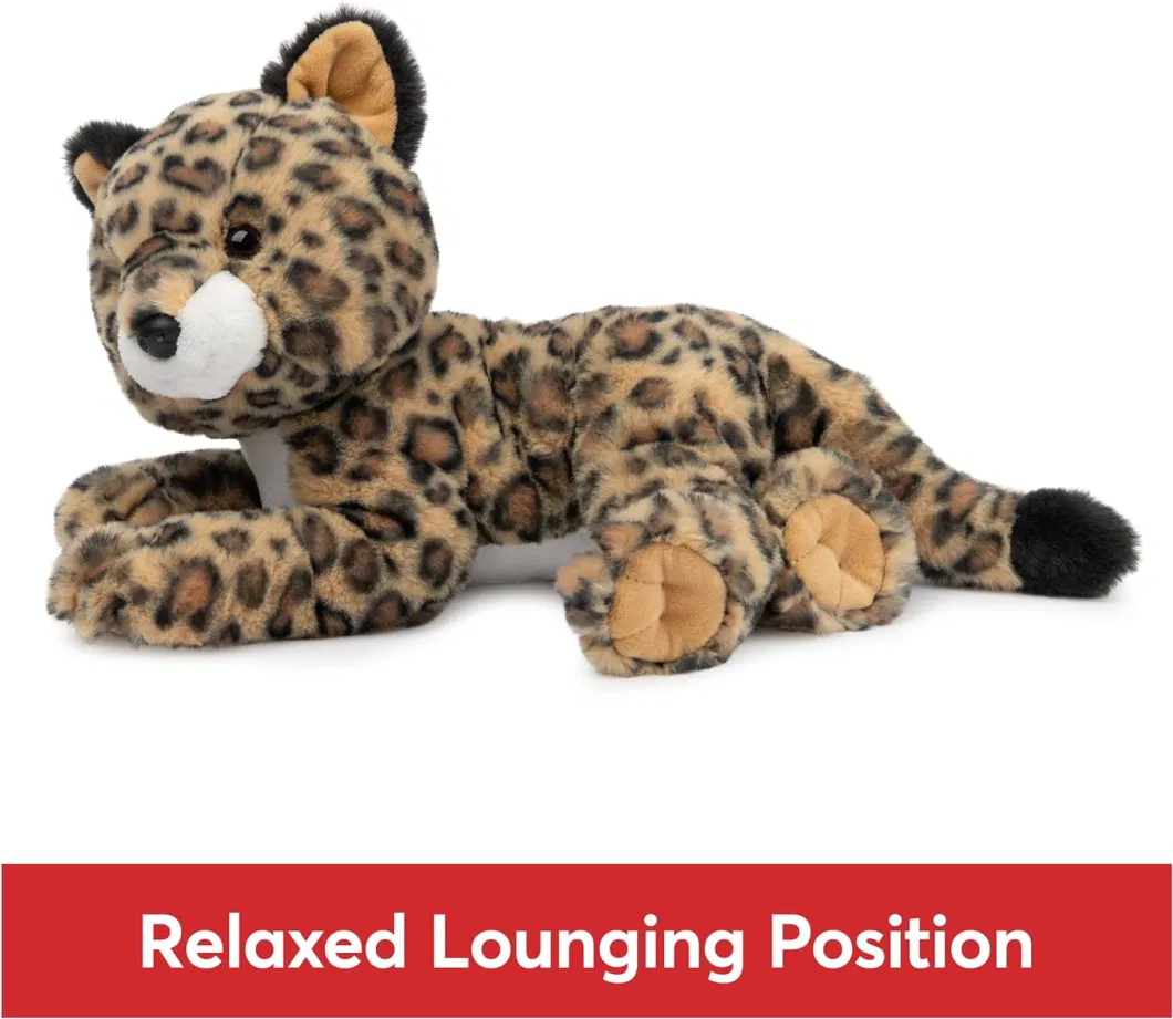 Leopard Plush Toys Ball Wild Animals