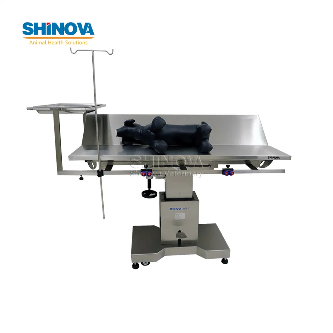 Stainless Steel Vet Hydraulic Lifting Veterinary Surgical Table Veterinary Operating Table