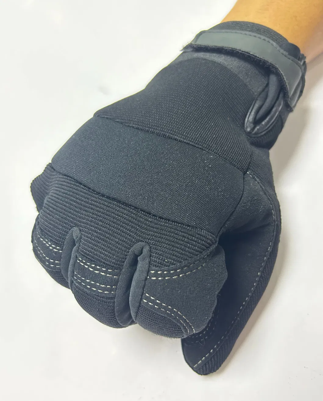 Cow Split Leather Winter Safety Work Mechanic Gloves