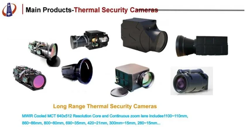 Small Size Handheld Thermal Imaging Binoculars with 75mm Lens