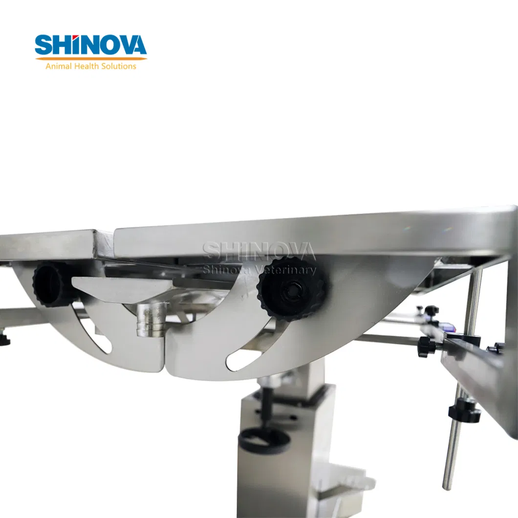 Eurpet High Quality Veterinary Surgery Table with Stainless Steel Hydraulic Vet Operating Table