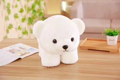 30-50cm Soft Stuffed Plush Baby Toy Realstic Polar Bear