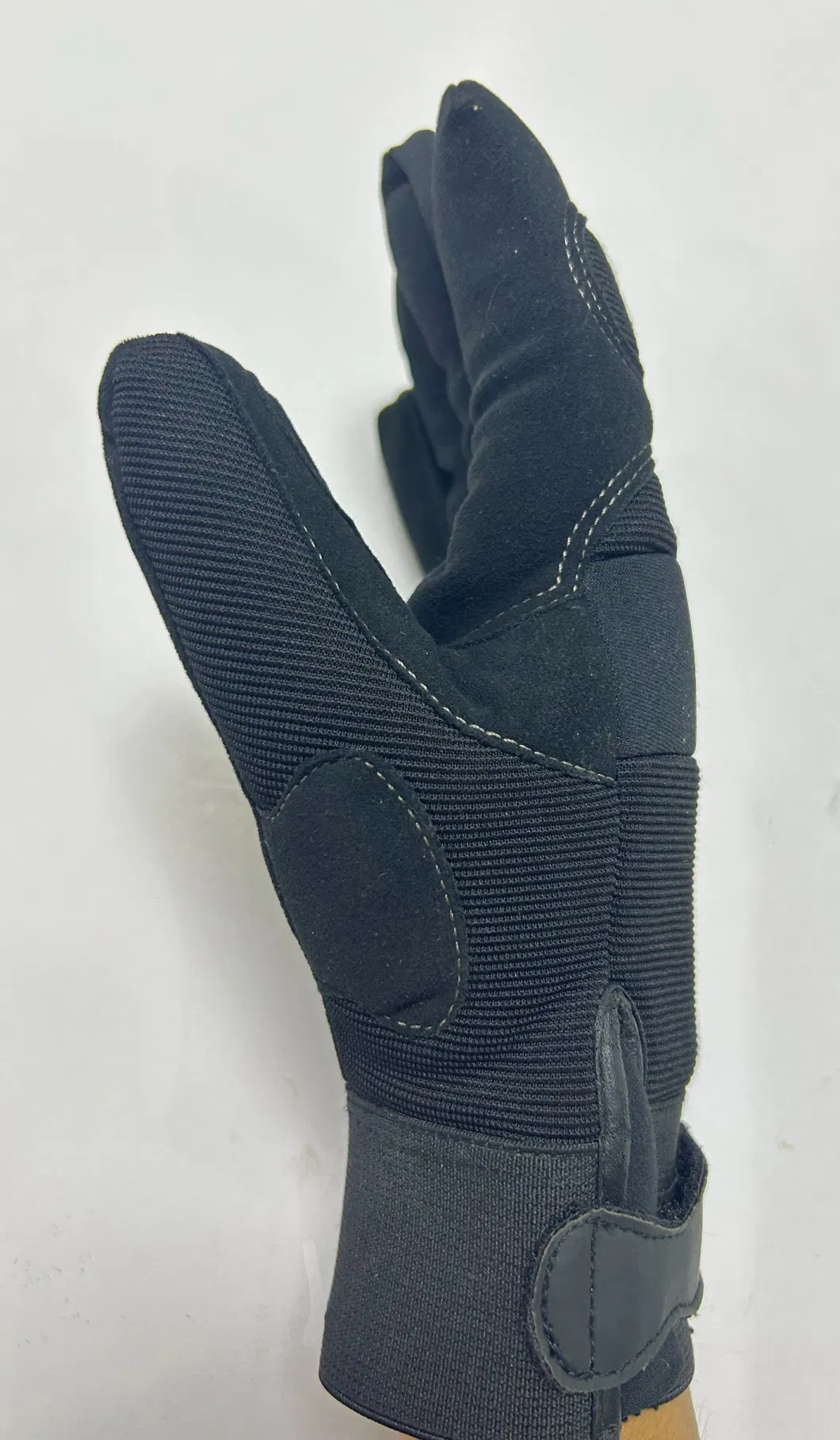 Cow Split Leather Winter Safety Work Mechanic Gloves